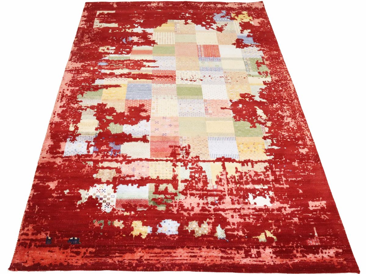 Rare Hand-Woven Loribaft Gabbeh Rug