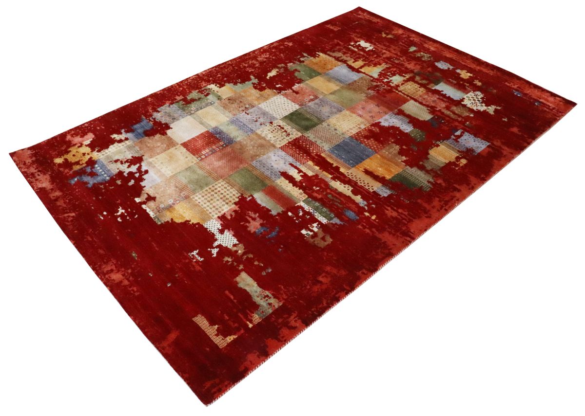 Rare Hand-Woven Loribaft Gabbeh Rug