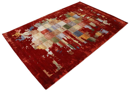 Rare Hand-Woven Loribaft Gabbeh Rug