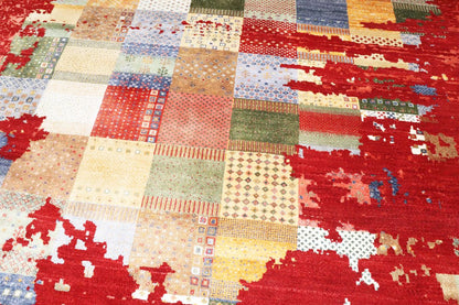 Rare Hand-Woven Loribaft Gabbeh Rug