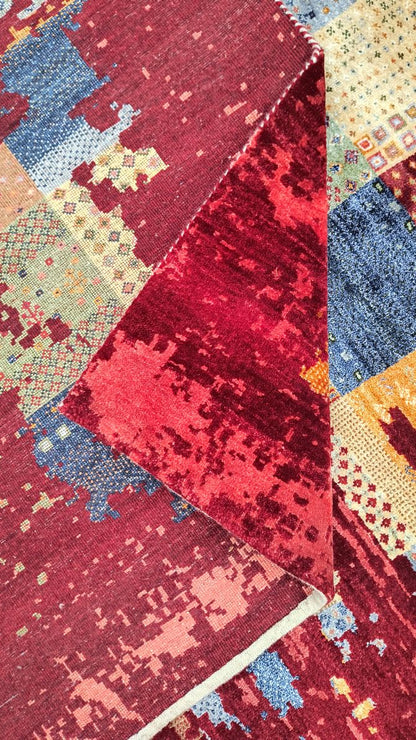 Rare Hand-Woven Loribaft Gabbeh Rug