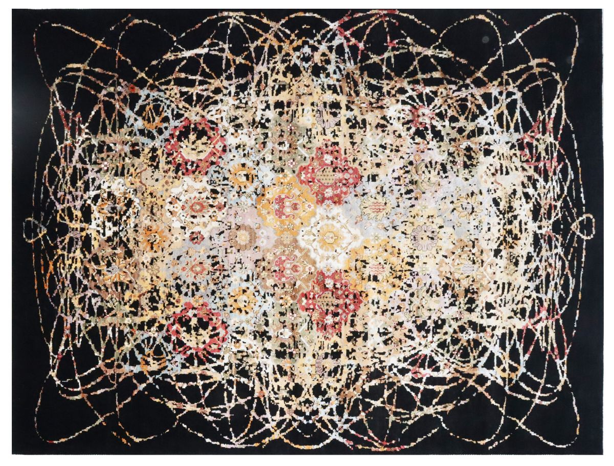 Rare Hand-Woven Loribaft Gabbeh Rug