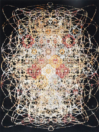 Rare Hand-Woven Loribaft Gabbeh Rug