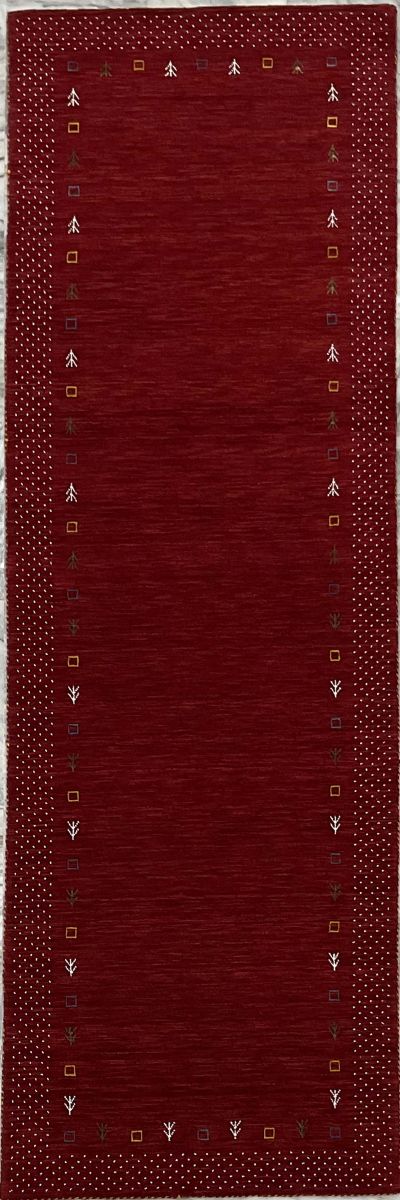 Hand-Woven Loribaft Gabbeh Runner
