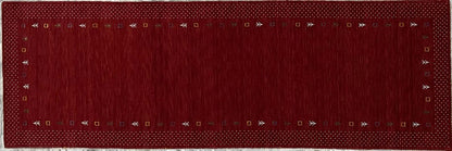 Hand-Woven Loribaft Gabbeh Runner