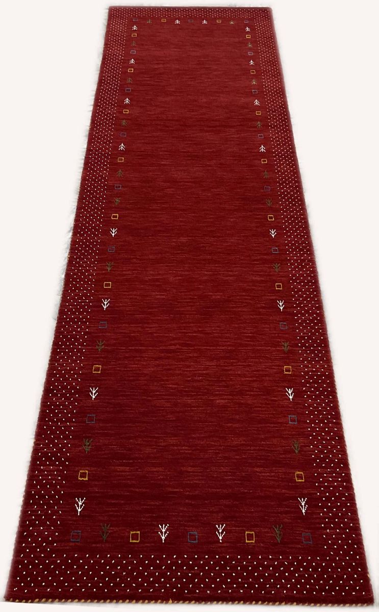 Hand-Woven Loribaft Gabbeh Runner