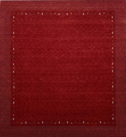 Hand-Woven Loribaft Gabbeh Rug