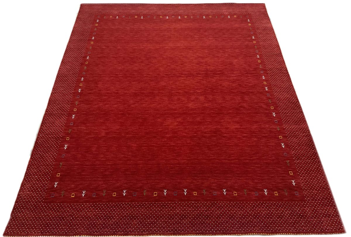 Hand-Woven Loribaft Gabbeh Rug