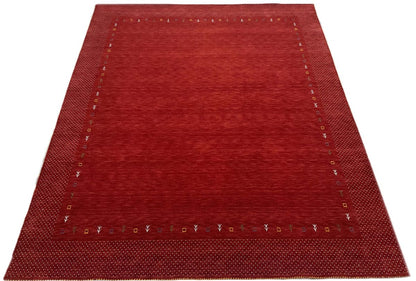 Hand-Woven Loribaft Gabbeh Rug