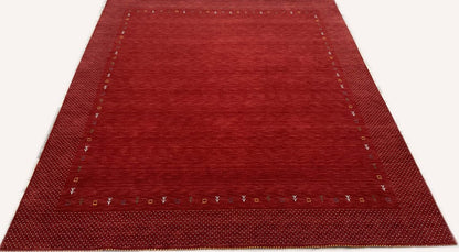 Hand-Woven Loribaft Gabbeh Rug