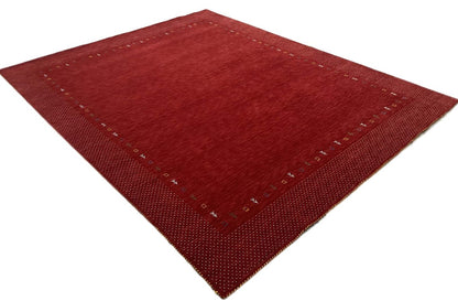 Hand-Woven Loribaft Gabbeh Rug