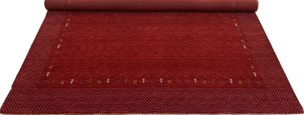 Hand-Woven Loribaft Gabbeh Rug