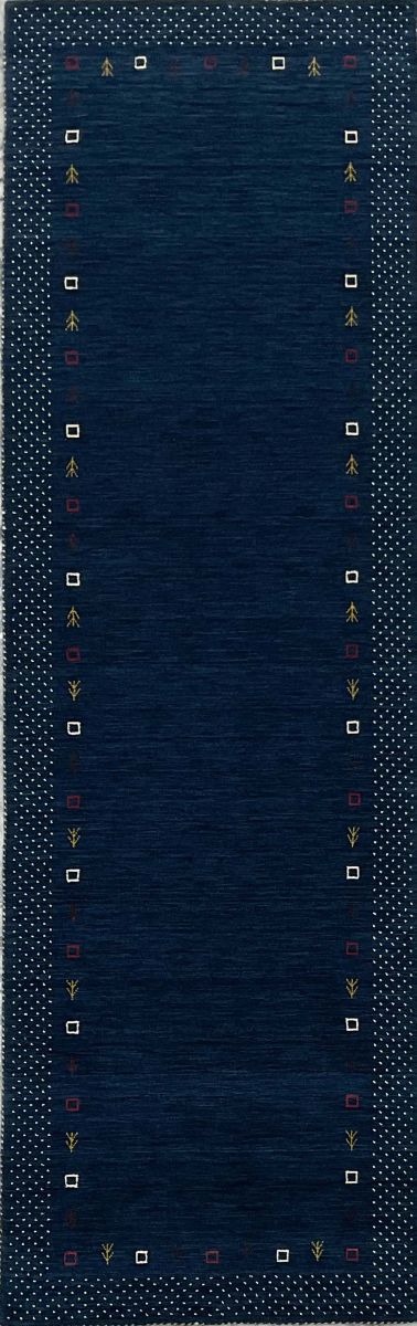 Hand-Woven Loribaft Gabbeh Runner