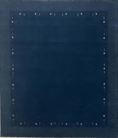 Hand-Woven Loribaft Gabbeh Rug