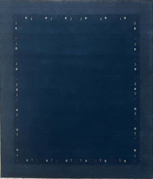 Hand-Woven Loribaft Gabbeh Rug