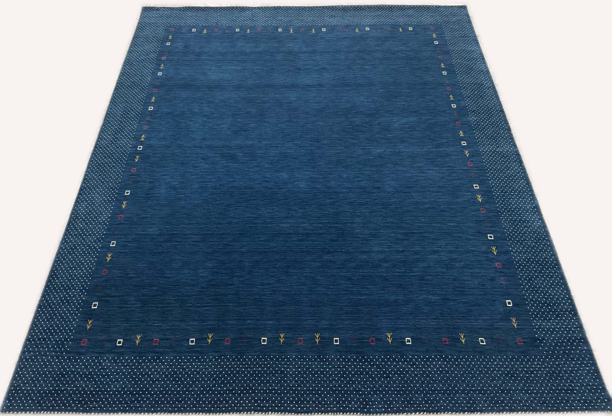 Hand-Woven Loribaft Gabbeh Rug