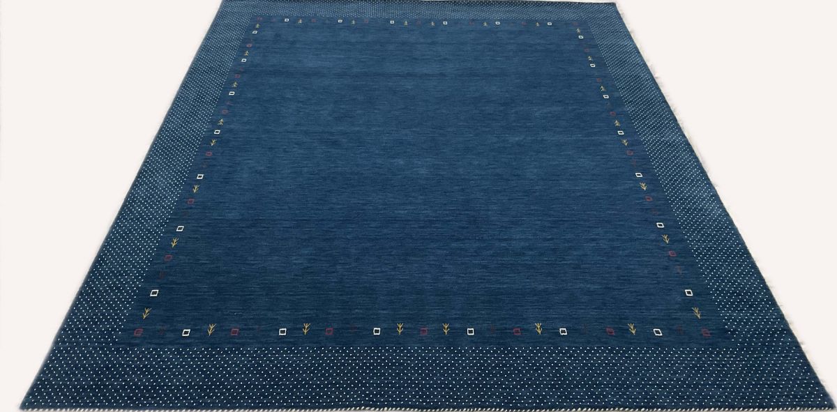Hand-Woven Loribaft Gabbeh Rug