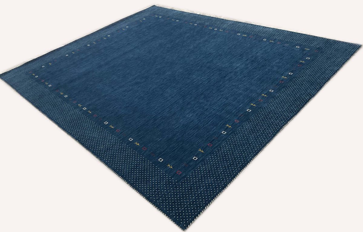 Hand-Woven Loribaft Gabbeh Rug