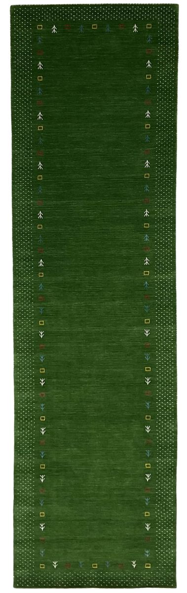 Hand-Woven Loribaft Gabbeh Runner