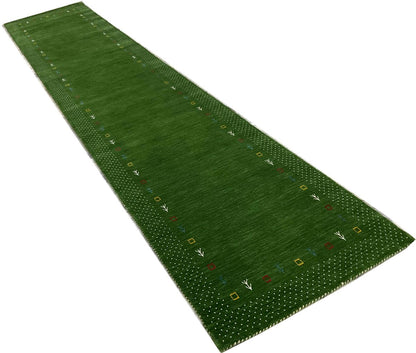 Hand-Woven Loribaft Gabbeh Runner