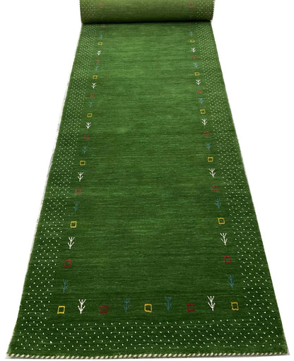 Hand-Woven Loribaft Gabbeh Runner