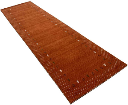 Hand-Woven Loribaft Gabbeh Runner