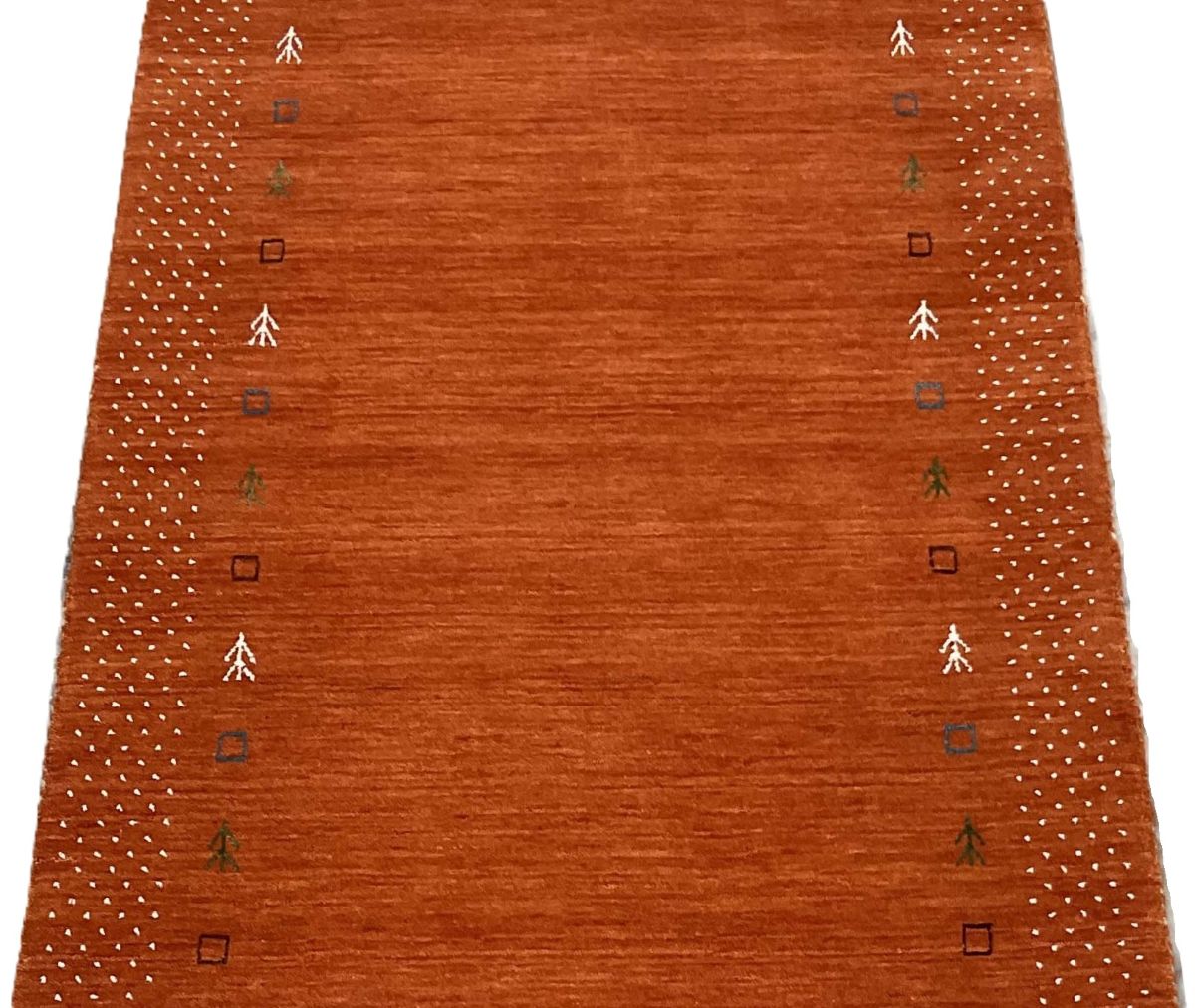Hand-Woven Loribaft Gabbeh Runner