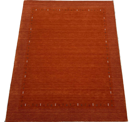 Hand-Woven Loribaft Gabbeh Rug