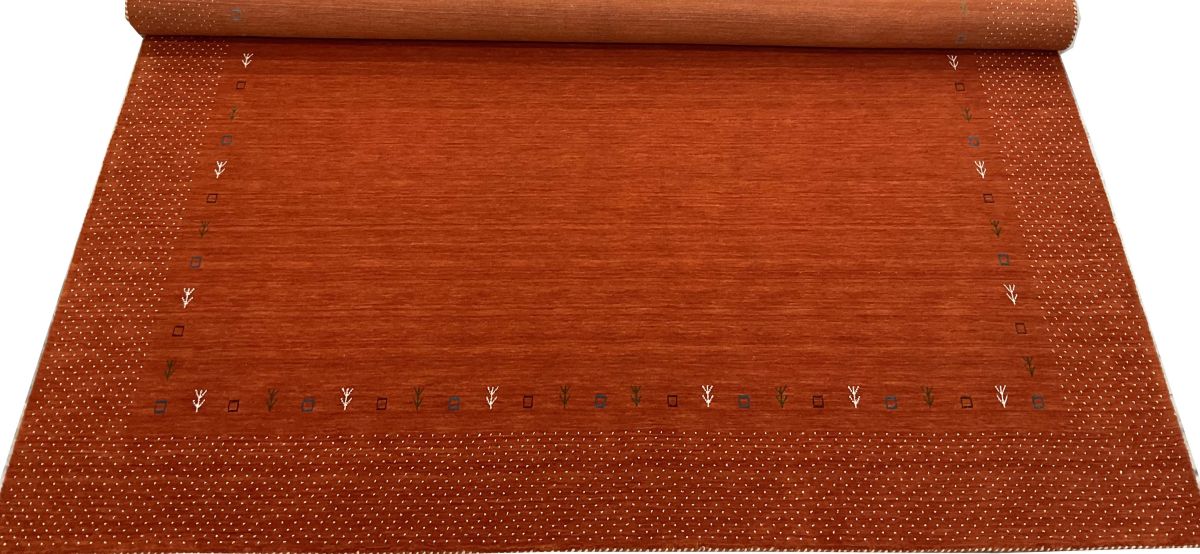 Hand-Woven Loribaft Gabbeh Rug