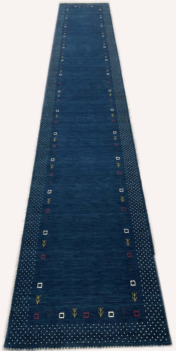 Hand-Woven Loribaft Gabbeh Runner