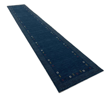 Hand-Woven Loribaft Gabbeh Runner