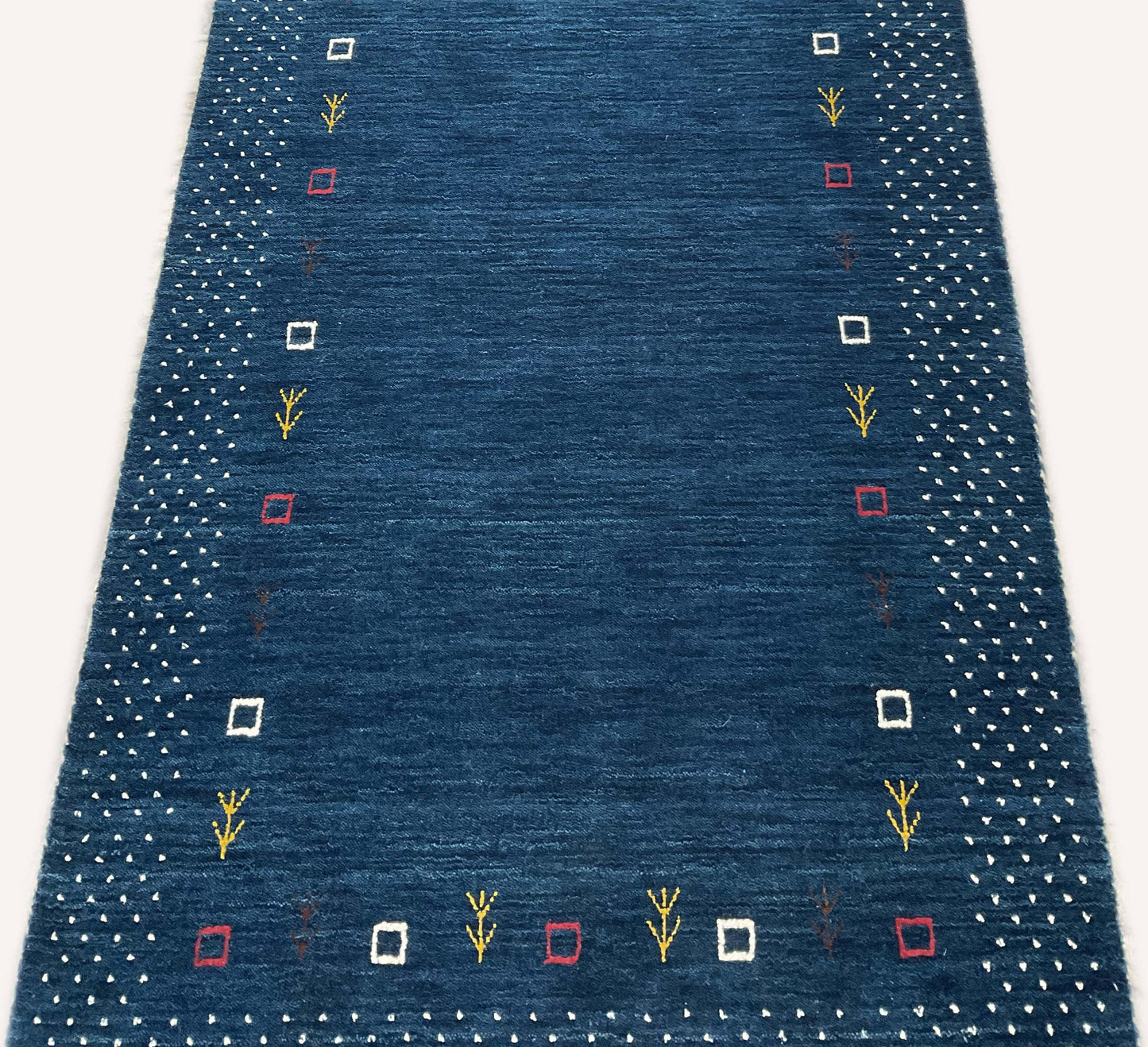 Hand-Woven Loribaft Gabbeh Runner