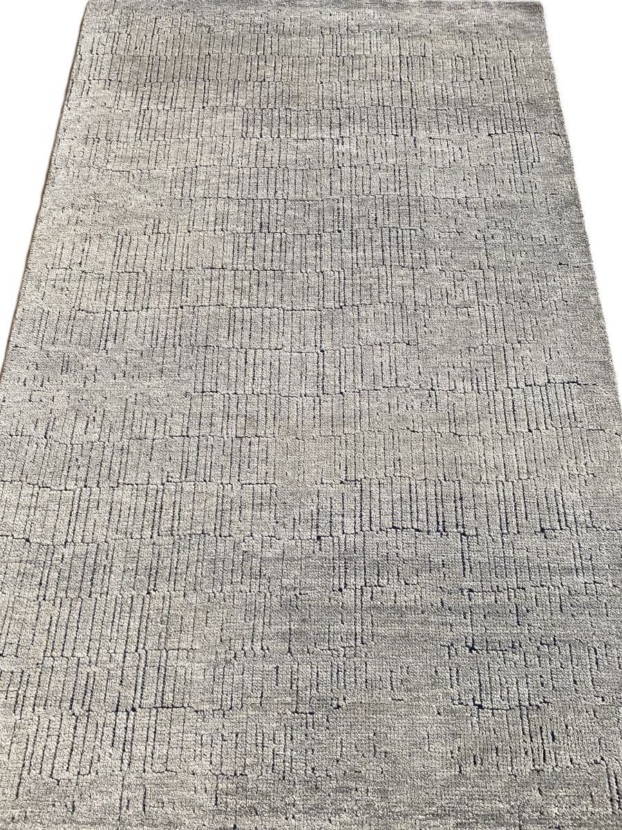 Hand-Woven Modern Moroccan Rug