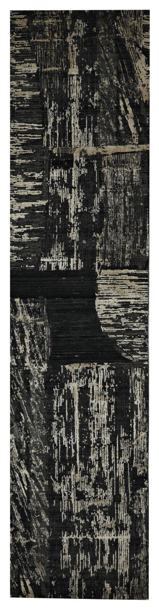 Hand-Woven Modern Glacier Runner