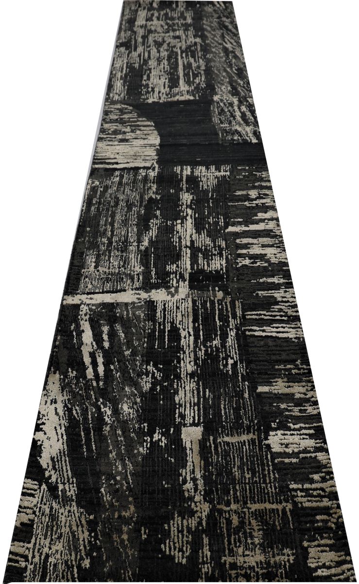 Hand-Woven Modern Glacier Runner