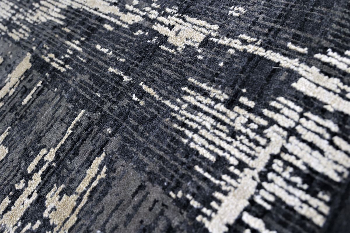 Hand-Woven Modern Glacier Runner