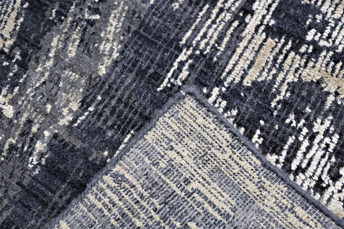 Hand-Woven Modern Glacier Runner