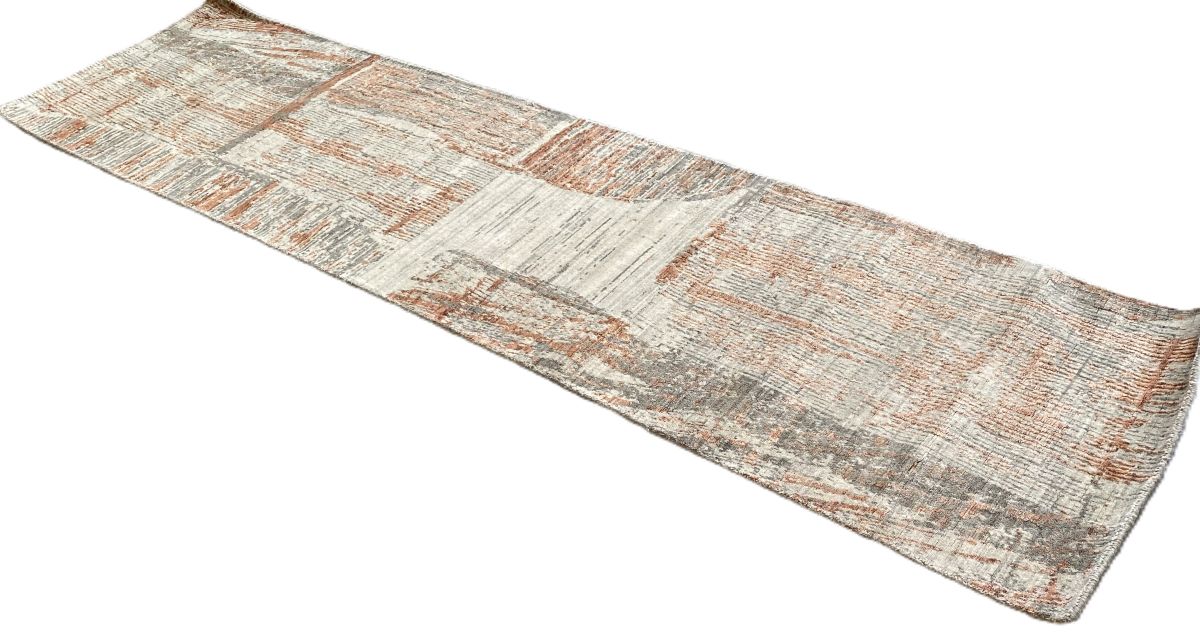 Hand-Woven Modern Glacier Runner