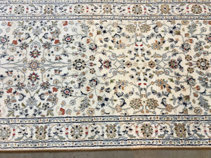 Fine Handmade Persian Naien Design Hall Runner