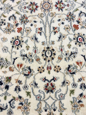 Fine Handmade Persian Naien Design Hall Runner