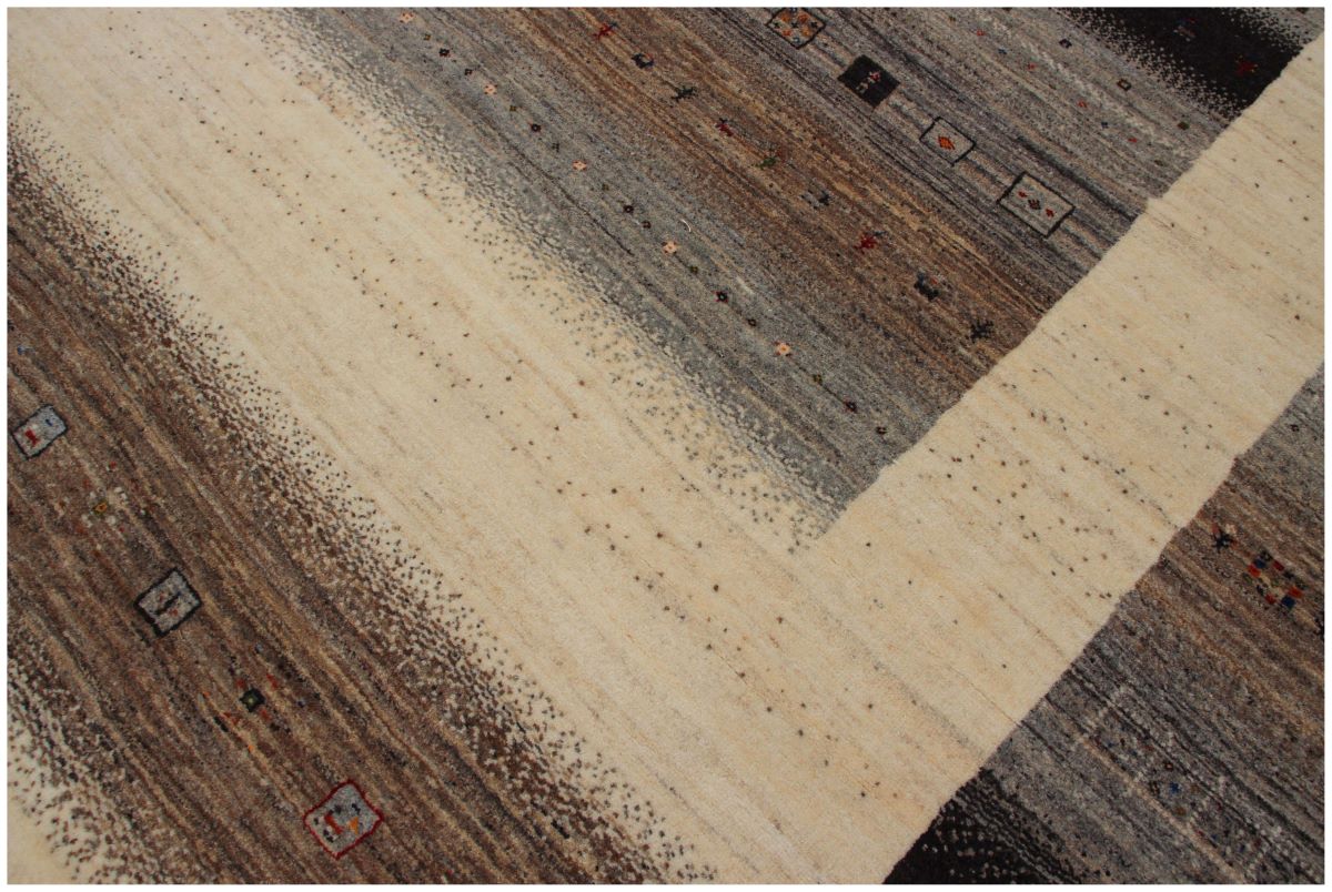 Hand-Woven Loribaft Gabbeh Rug