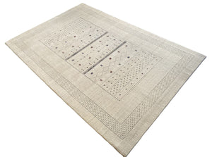 Hand-Woven Loribaft Gabbeh Rug