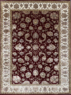 Fine Hand-Knotted Tabriz Design Rug