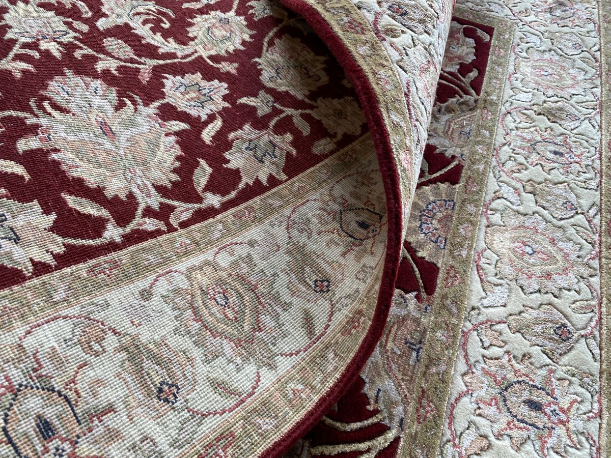 Traditional Hand-Woven Tabriz Design Carpet
