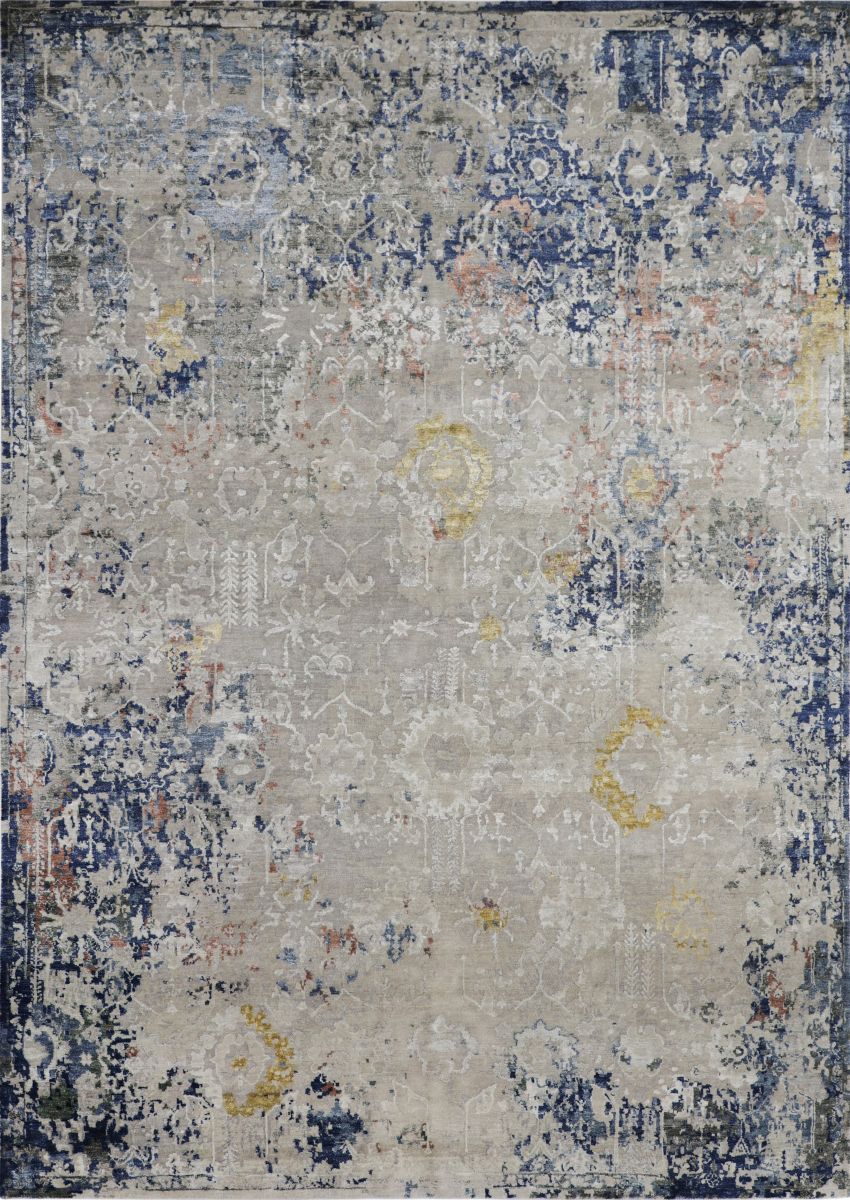 Hand-Knotted Modern Ushak  Sultanabad Collection