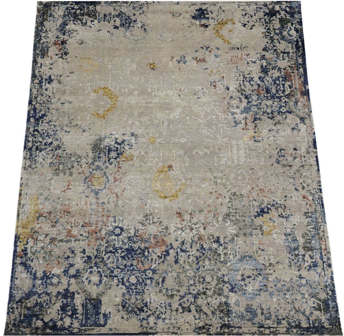 Hand-Knotted Modern Ushak  Sultanabad Collection