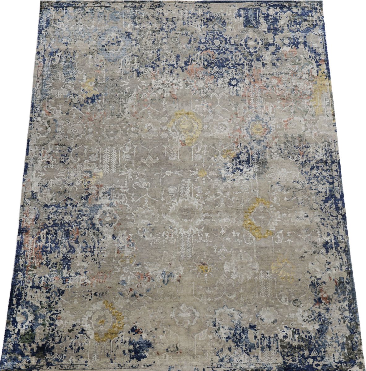 Hand-Knotted Modern Ushak  Sultanabad Collection