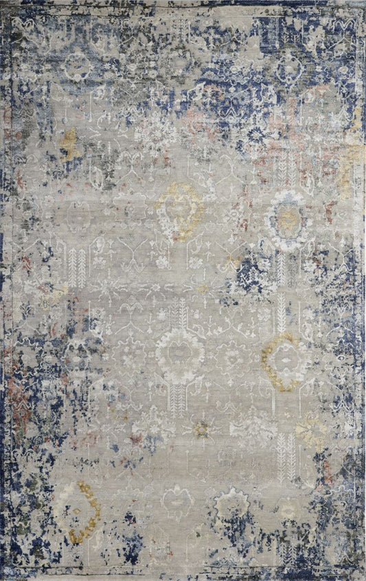 Hand-Knotted Modern Transitional Ushak Collection