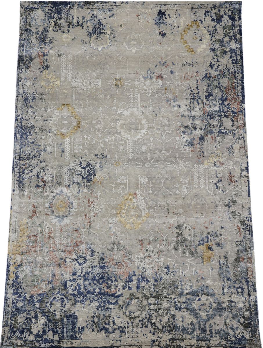 Hand-Knotted Modern Ushak Sultanabad Collection