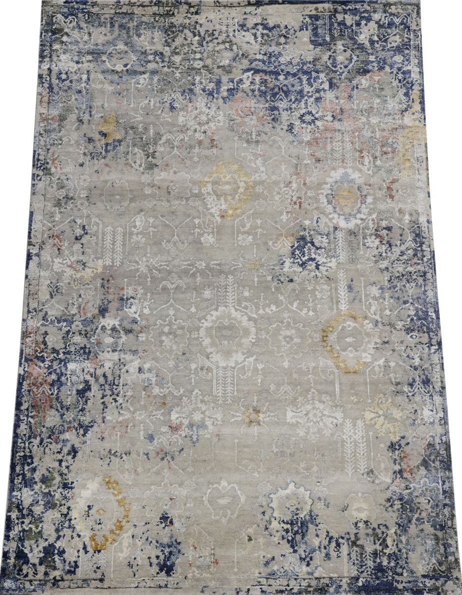 Hand-Knotted Modern Transitional Ushak Collection